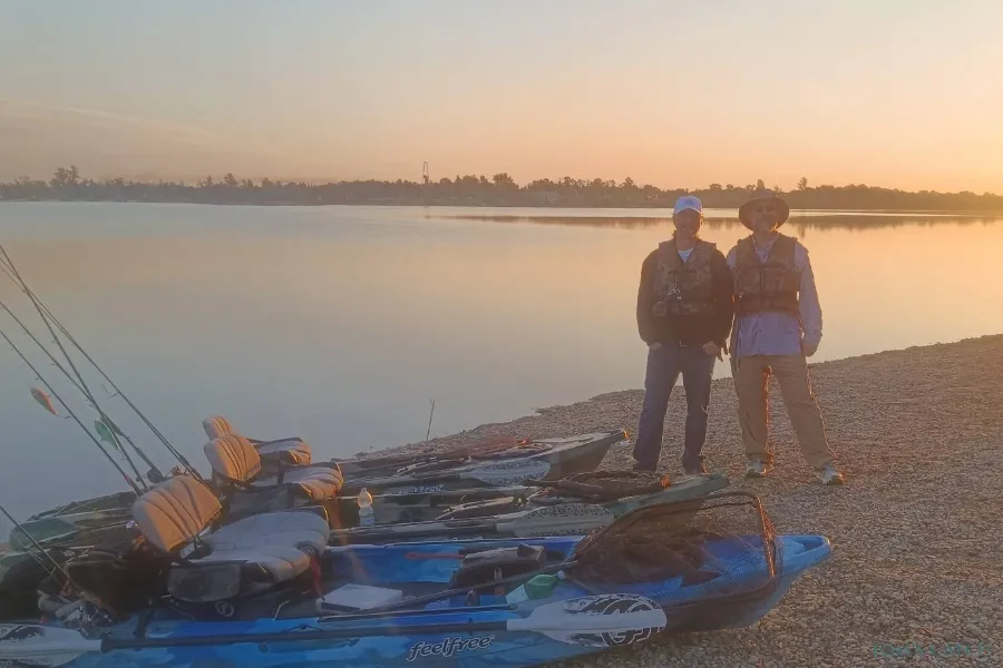 Kayak Fishing in rivers